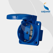Saip / Saipwell High Quality Schuko Wall Socket with CE Certification